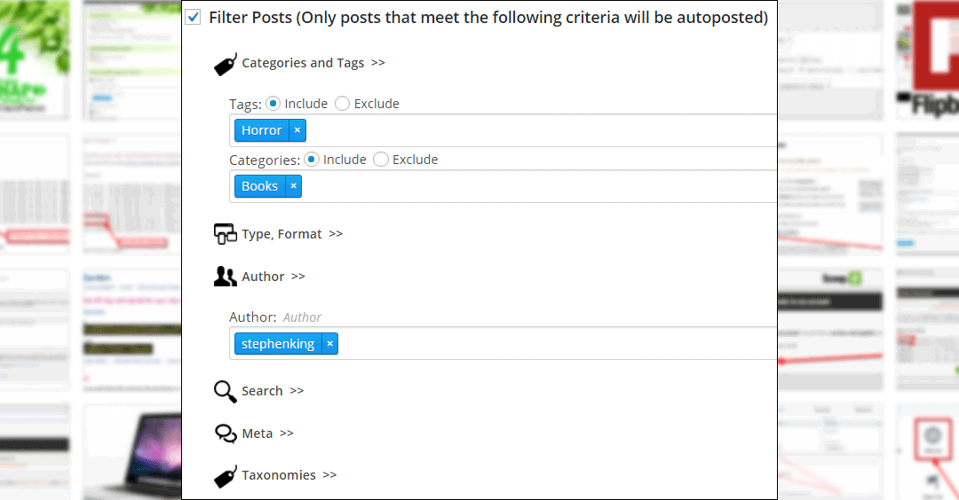 Upcoming Version 4 Features:  Post Filters