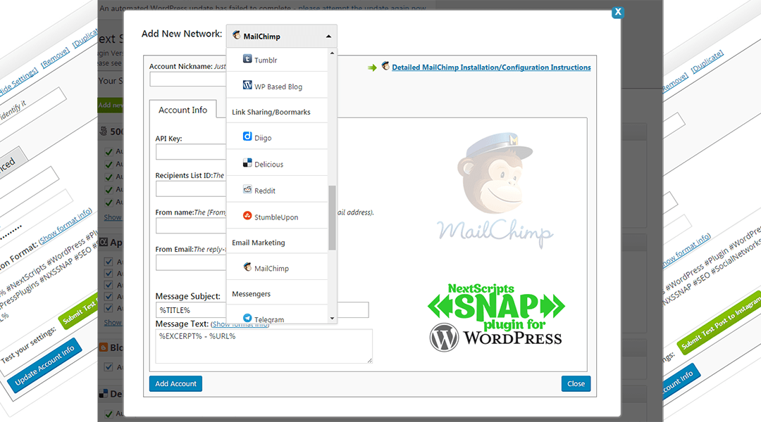 New Release: SNAP for WordPress Version 3.7